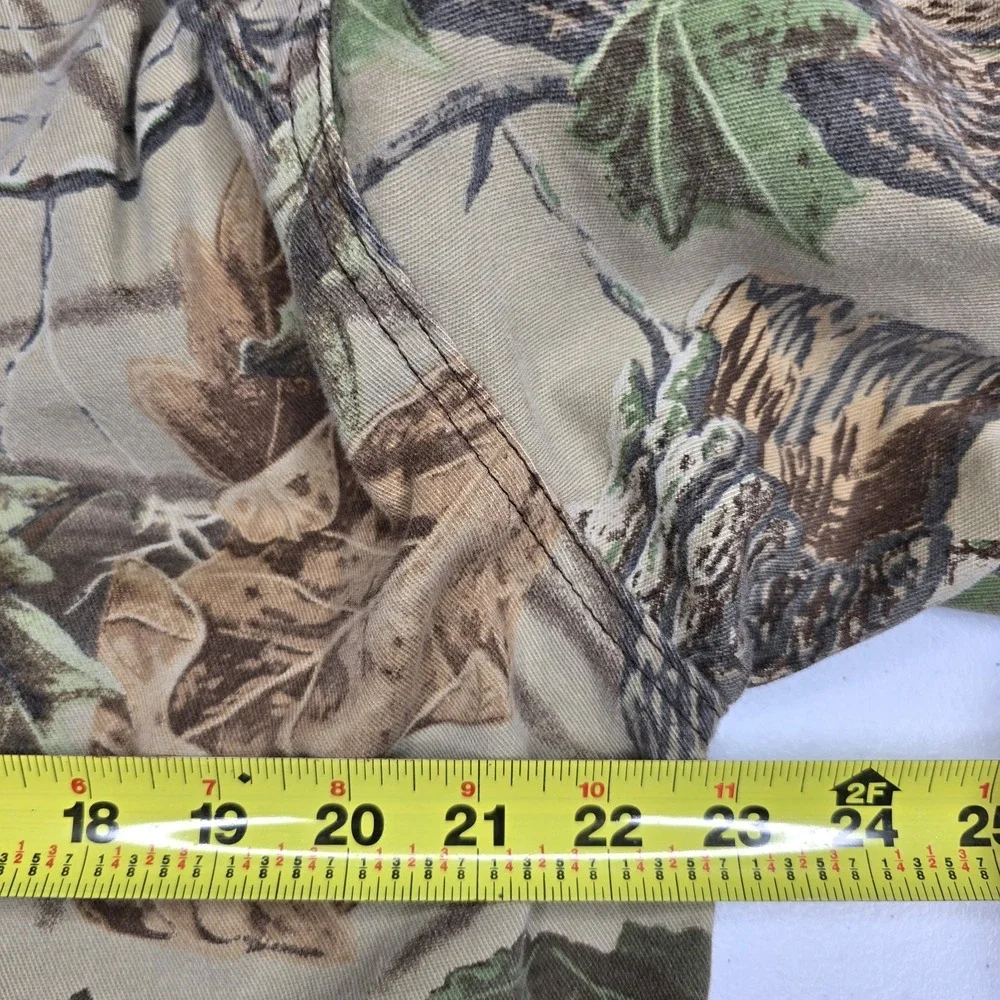 Vintage CLASSICS Medium Tree Bark Camo‎ Hunting Shirt RealTree -2701
